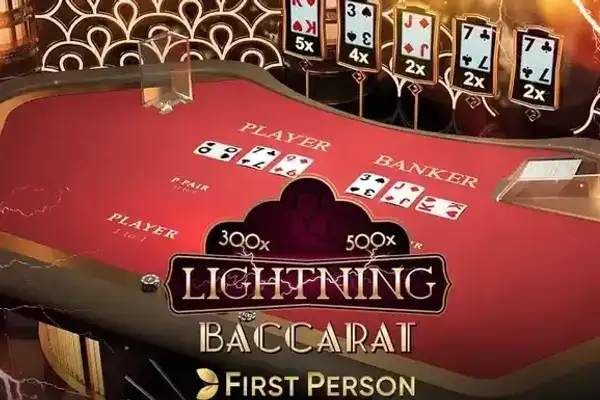 First Person Lightning Baccarat